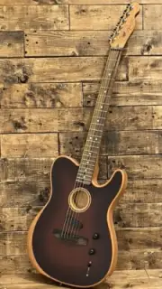Fender: American Acoustasonic TL All-Maho Bourbon Burst US242044A 2.26kg