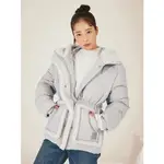 韓國設計師品牌 ON&ON 羽絨外套 絨毛羽絨外套 保暖 顯瘦 優雅款