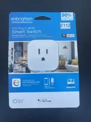 WiFi Smart Light Switch Indoor Plug-In, Works with Alexa, Google As✅
