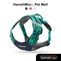 在飛比找蝦皮商城優惠-HamshMoc 反光狗狗胸背帶 可調節寵物胸背帶 耐用舒適