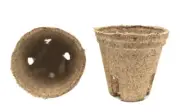 60mm Jiffy Round Pots x 80pcs - Great for Propagation & Seedling
