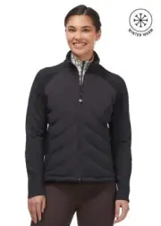 Kerrits EquiTech Hybrid Quilted Riding Jacket | Black
