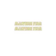 Malvern Star - GOLD side seat decals - old school bmx