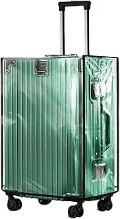 ViddVoom Travel Luggage Cover, Clear PVC Suitcase Cover Protectors for Wheeled Suitcases - Waterproof Scratch-Resistant Travel Accessory,CAI-25A-20Inch