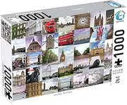 Puzzle Master London - 1000 Piece Jigsaw Puzzle for Adults - 35x25cm Jigsaw Puzzles 1000 Pieces - Cities of The World Collection