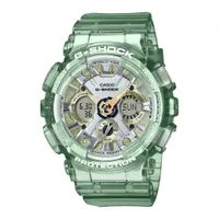 在飛比找蝦皮商城優惠-CASIO卡西歐 綠色半透明G-SHOCK雙顯錶/GMA-S