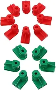 40pcs Automotive Push Fasteners Bumper Clips Durable Retainer Hardware for Secure Fit Enhanced Aesthetics Compatible with Various Car Bumper Models