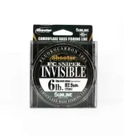 Sunline Fluorocarbon Line FC Sniper Invisible 75m 6lb 0.225mm (2179)