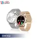 【人因科技】 ERGOLINK SW302時尚晶鑽鋯石智慧通話腕錶