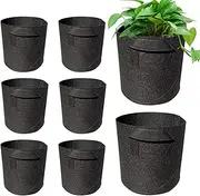 Water Lily Pots, Pond Planter Non Woven Fabric Pots, Lily Basket Grow Bags Multifunctional Water Garden Accessories for Patio Farm Yard Use