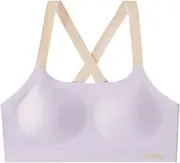 [KEOYA] Training Bras for Girls Sports Seamless Bra Ultra Comfort Soft Teen Bra Invisible Dig-Free Teen Girl Bras 10-15T