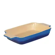 Chasseur La Cuisson Rectangular Baker Dish 34x24cm Blue