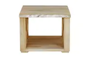 MD Clichy Eucalyptus Hardwood Lamp Table