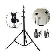 2pcs 2m Aluminium Alloy Stand & Ball Head Accessory Kit for VIVE VR Holder