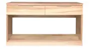 MD Malhouse Solid Timber Console Table with 2 Drawers