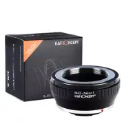 K&F Concept adapter for M42 42mm Screw mount lens to Nikon 1 camera V1 J1
