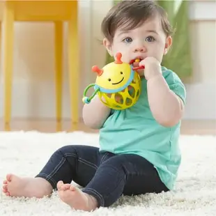 美國 SKIP HOP E&M響響球鈴玩具(3款選擇)【安琪兒婦嬰百貨】