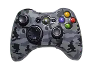 Silicone Cover For XBOX 360 Controller Skin Case Grey Camo