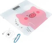 Healeved Weight Scale Body Scale Digital Scales Digital Bathroom Scales Food Scale Machine Gram Weighing Supply Pet Weighing Accessory Electronic Health Scales People Fat Tempered Glass