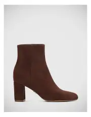 [Wittner] Kimberly Suede Leather Ankle Boot in Hickory