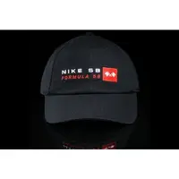 在飛比找蝦皮購物優惠-NIKE SB F1 運動帽 帽子 可調式 老帽 黑色 男女