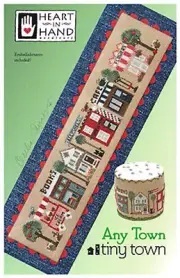 Any Town Tiny Town~Heart in Hand Needleart