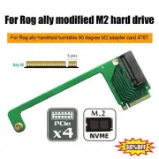 For ASUS Rog Ally Handheld Transfer Board 90 Degrees M2 Transfercard SSD Nice