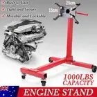 450kg / 1000lb Engine Stand Cars Auto Motor Crane Industrial Workshop Move Hoist