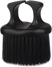 Soft Bristles Professional Barber Brush - Beard Brush | Beard Grooming Brush | Ergonomic Design Finger Ring Handle Mustache Combs For Barbering And Styling(width 5cm/1.97 In, Height 6cm/2.36 In)