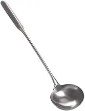 Soup Ladle Soup Ladle, Wok Spatula,The Longer Handle Shovel Spoon Rustproof, Heat Resistance, Integral Forming Durable Stainless Bowl ladle