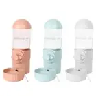 Automatic Dog Feeder Fountain Waterer Pet Feeding Solution Water Dispenser