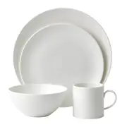 Wedgwood Gio 16pc Dinner Set of 16 - White