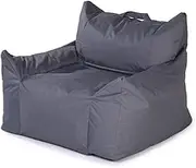UYSOFRCV Bean Bag Chair Lazy Bag Cover, Living Room Furniture Sofa Cover Not Included fillings Home Bedroom Beanbag Lounge Coverfor Adults and Kids,Oxford Gray