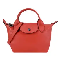 在飛比找momo購物網優惠-【LONGCHAMP】LE MINI PLIAGE CUIR