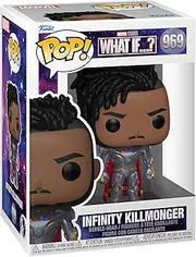 Funko PoP! What If - Infinity Killmonger Vinyl Figure, 10 cm Height
