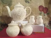 I'M THE VINE " ~ TEAPOT & SERVING SET