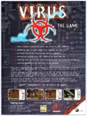 Vintage Print Ad 1998 Virus The Game PC Original Promo Poster Art