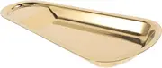 Vaguelly Stainless Steel Spoon Rest Holder for Kitchen Counter Wear Resistant Scoop Rack for Dining Table Decoration and Utensil Organization Fan Shaped Design