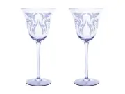 Maxwell & Williams Estelle Michaelides Mystique Wine Glass 320ML Set of 2 Violet