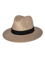 [Rigon] Phoenix Panamate Fedora Hat in Natural