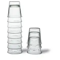 在飛比找蝦皮購物優惠-丹麥PO: 我不是水杯 900ml 涼水水層塔杯 玻璃杯 P