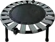 Rebounder Trampoline - Small Rebounder Exercise Trampoline | Folding Jumping Bed | Silent Trampoline with 165 Lbs Load-Bearing, Foldable Fitness Trampoline for Playing and Workout