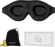 ALASKA BEAR Sleep Mask Memory Foam Contoured Eye Cups for Women and Men