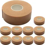FOYTOKI 10 Rolls Eyelash Extension Tape for DIY Lash Application Cuttable Adhesive for Under Eye Protection Comfortable and Easy to Use for Beauty Salons and Home Use