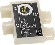 JEWEDECO Ukulele Tuning Flute Plastic Tuning Pipe Tuner Pitch Pipe Acoustic Guitar Tuner Pipe Tuner for Violin Tuner for Bass Guitar Tuner for Banjo Tuner for Acoustic Guitar Bass Tuner