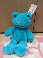build a bear teal frog BNWT