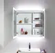 80*70*13CM 鏡櫃 LED浴室鏡 智能鏡箱 衛生間儲物櫃太空鋁鏡面櫃帶燈 洗手間置物櫃收納櫃 (7.6折)