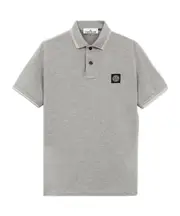 Stone Island Junior Polo Shirt 8Y,6Y,4Y,14Y,12Y,10Y Dust and gray mixed color