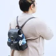 NWT Coach Denim Patchwork Backpack Daypack LIMITED EDITION