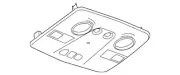 Genuine GM Light Titanium Roof Console Opening Trim Plate 25978347